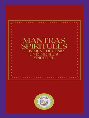 cover image of MANTRAS SPIRITUELS